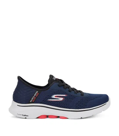 Skechers Go Walk 7 Sneakers In Navy