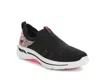Skechers Go Walk Arch Fit - Fun Times 124478-bkmt Womens 10 Black Shoes Eee4107