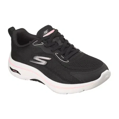 Skechers Go Walk Arch Fit 2.0 Cassy Womens Walking Shoes In Black