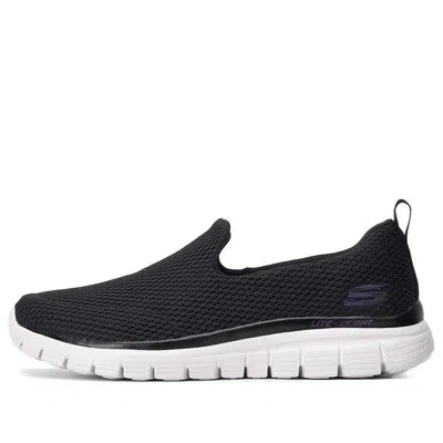 Skechers Go Walk Burst Slip On 'black White' In Multi