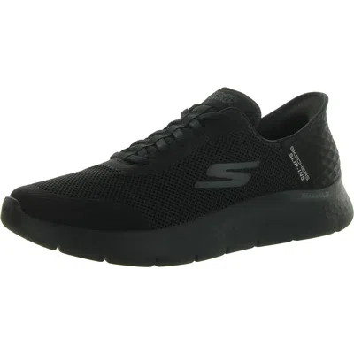 SKECHERS GO WALK FLEX - HANDS UP MENS FITNESS WORKOUT SLIP-ON SNEAKERS