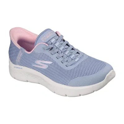Skechers Hands Free Slipins Go Walk Flex Grand Entry Sneaker In Purple