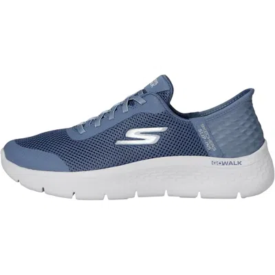 Skechers Go Walk Flex Hands Free Slip-ins - Grand Entry Blue 124836-blu Women's