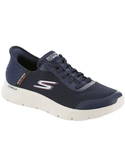 Skechers Go Walk Flex Mens Lifestyle Slip-on Casual And Fashion Sneakers In Blue