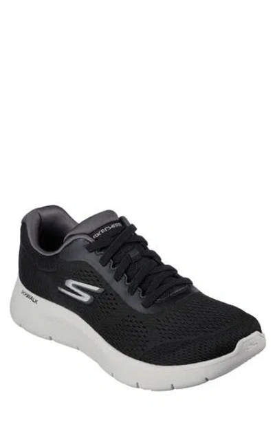 Skechers Go Walk Flex Sneaker In Black