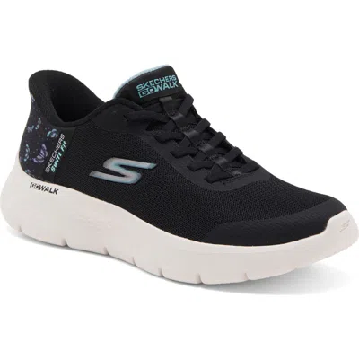 Skechers Go Walk Flex Swift Walking Shoe In Black