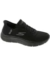 SKECHERS GO WALK FLEX WOMENS HEEL PILLOW HOLDS YOUR FOOT SECURELY IN PLACE HANDS FREE SLIP-INS FOR AN EASY FI