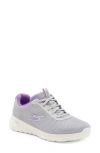 Skechers Go Walk Joy Light Motion Sneaker In Gray/ Lavender