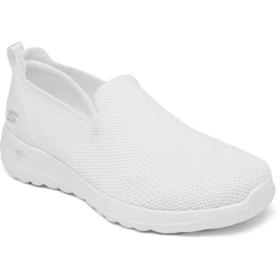 Skechers Go Walk Joy-sensational Day Womens Lifestyle Goga Max Fashion Sneakers In White
