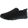 Skechers Go Walk Joy Womens Performance Slip On Walking Shoes In Black