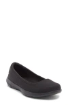 Skechers Go Walk Lite Flat In Black