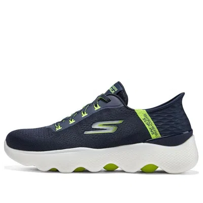 Skechers Go Walk Massage Fit 'navy Lime'