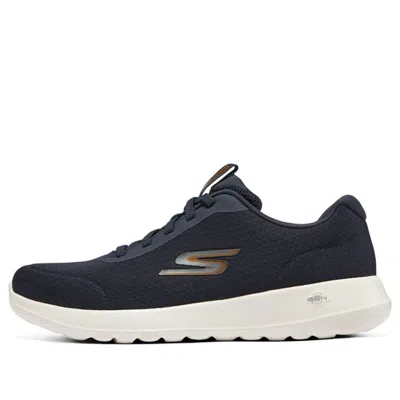Skechers Go Walk Max 'navy Orange' In Multi
