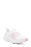 Skechers Go Walk Max Walker-sally Womens Walking Fitness Running & Training Shoes In White/pink