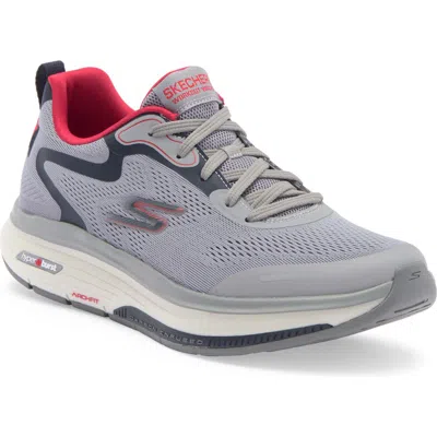 Skechers Go Walk Workout Sneaker In Gray