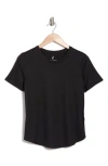 Skechers Women's Active Go Walk Wear Go Dri Swift Tunic T-shirt In Black