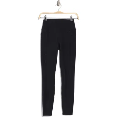 SKECHERS SKECHERS GOFLEX HIGH WAIST POCKET RIBBED LEGGINGS