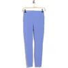 Skechers Goflex High Waist Pocket Ribbed Leggings In Periwinkle