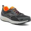 Skechers Gorun Consistent Sneaker In Gray/orange