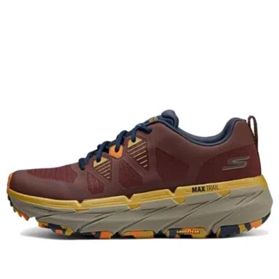 Skechers Gorun Max Cushioning Premier Trail 'burgendy' In Multi