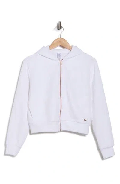 Skechers Gowalk Everywhere Diamond Full Zip Jacket In White