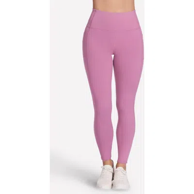 Skechers Gowalk High Waist Leggings In Pink