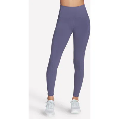 Skechers Gowalk High Waist Leggings In Purple