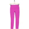 Skechers Gowalk High Waist Leggings In Violet Rays-match Swatch