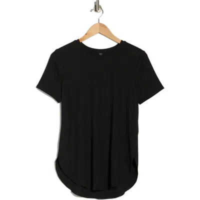 Skechers Gowalk® Rib Tunic T-shirt In Black