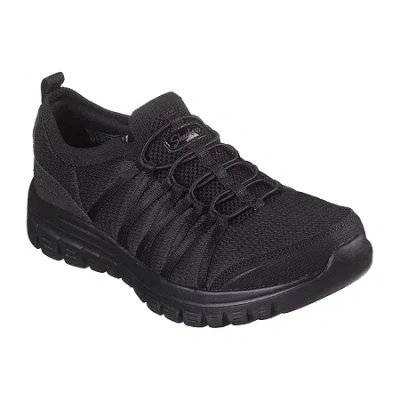 Skechers Graceful Soft Soul Womens Walking Shoes In Black