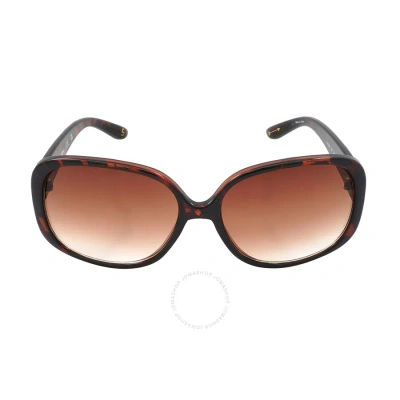 Skechers Gradient Brown Butterfly Ladies Sunglasses Se6014 52f 58 In Brown / Dark