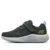 Skechers (gs)  Bounder Baronik 'grey Green' In Black