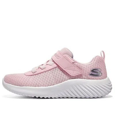 Skechers (gs)  Bounder 'pink White' In Multi