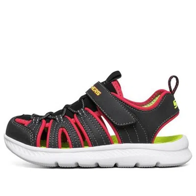 Skechers (gs)  C-flex Sandal 'black Red Yellow'