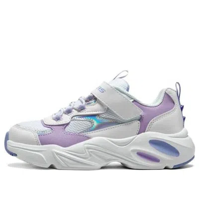 Skechers (gs)  Casual Trainers 'white Purple' In Multi
