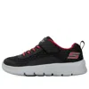 Skechers (gs)  Comfy Flex 2.0 'black Red' In Multi