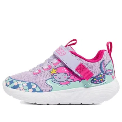 Skechers (gs)  Comfy Flex Shoes 'purple Pink Blue' In Multi