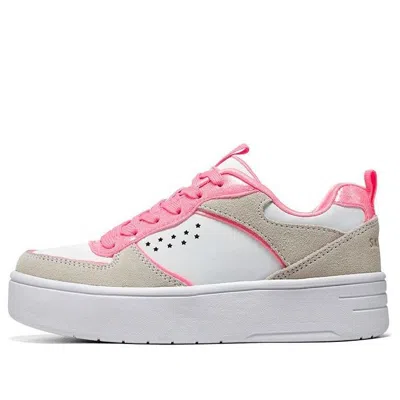 Skechers (gs)  Court High 'white Coral' In Multi