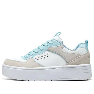Skechers (gs)  Court High 'white Light Blue' In Multi