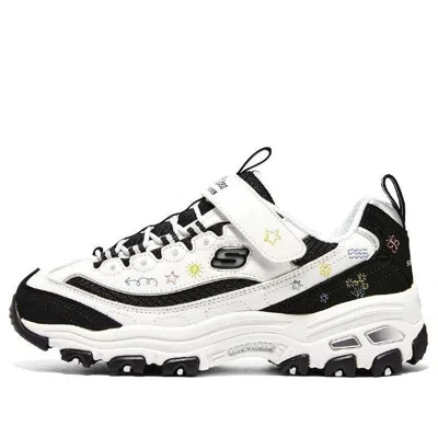 Skechers (gs)  Dlites 1.0 'black White' In Multi
