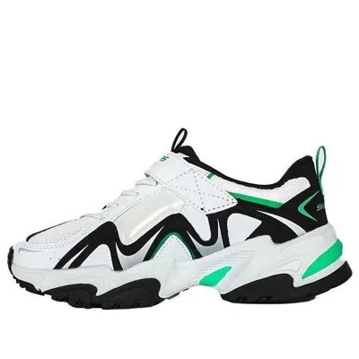 Skechers (gs)  Dlites 2.0 'white Green' In Multi