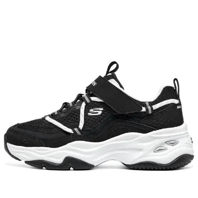 Skechers (gs)  D'lites 4.0 'black White'