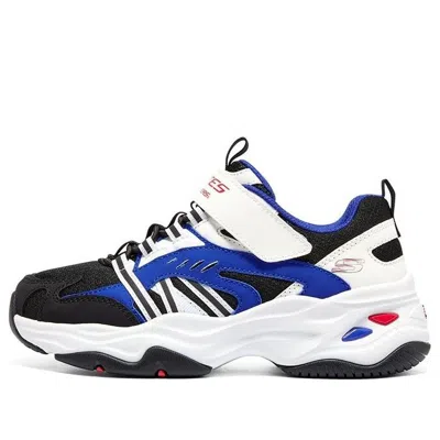 Skechers (gs)  Dlites 4.0 'white Black Blue'
