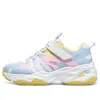 Skechers (gs)  Dlites Chunky Shoes 'blue Pink Yellow' In Multi