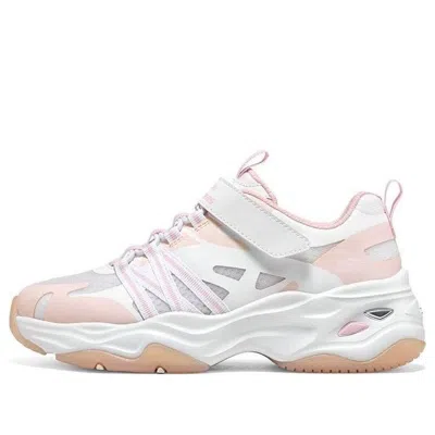 Skechers (gs)  Dlites Chunky Shoes 'white Pink'