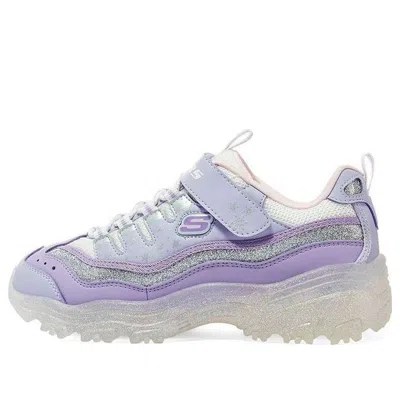 Skechers (gs)  D'lites Electric Coloring 'purple' In Multi