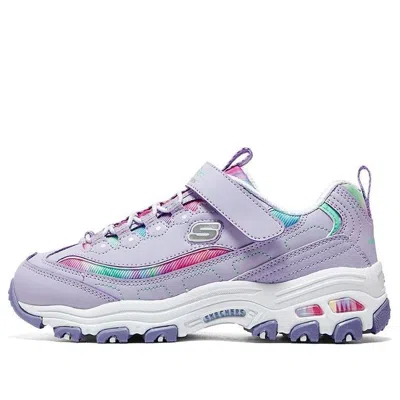 Skechers (gs)  Dlites Low 'lavender Multi'