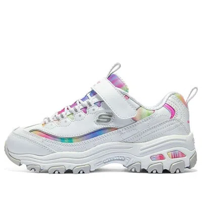Skechers (gs)  Dlites Low 'white Multi'