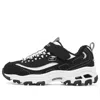 Skechers (gs)  Dlites Running Shoes 'black White' In Multi