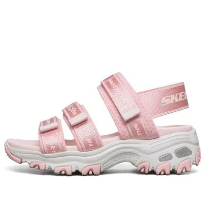 Skechers (gs)  Dlites Sandals 'pink White'
